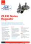 CL231 Series Regulator Commercial Regulator