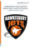 HAWKESBURY AND DISTRICT BASKETBALL ASSOCIATION INC.