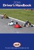 Driver s Handbook. The nation s oldest, largest and friendliest kart club