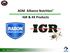 ADM Alliance Nutrition. IGR & 4X Products. ADM Alliance Nutrition