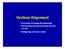 Vertical Alignment. Concepts of design & guidelines Computing elevations along vertical curves Designing vertical curves