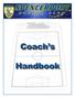 Coach Coac s Handbook