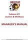 Subiaco AFC (Juniors & MiniRoos) MANAGER S MANUAL