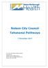 Nelson City Council Tahunanui Pathways 7 December 2017