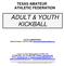 ADULT & YOUTH KICKBALL