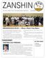ZANSHIN. MISSISSAUGA DOJO What a Ride It Has Been! VISITING OLD FRIENDS. 6 NDG Dojo 8 Black Belt Camp 9 Zuki (Punches) IN THIS ISSUE KANCHO CORNER