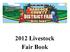 2012 Livestock Fair Book