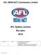 AFL Sydney Juniors By-Laws 2018