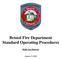 Bristol Fire Department Standard Operating Procedures. Multi Gas Detector