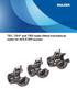 TB1, TB1F and TB2 ready-fitted mechanical seals for AHLSTAR pumps