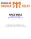 RACE BIBLE. Official Ragnar Events Website Official Ragnar Relay Series Facebook Fan Page