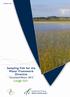 Water Framework Directive Fish Stock Survey of Transitional Waters in the South Western River Basin District Lough Gill