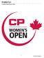 PARKING Canadian Pacific Women s Open