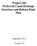 Project 184 Preferred Canal Drainage Structure and Release Point Plan