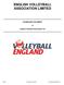 ENGLISH VOLLEYBALL ASSOCIATION LIMITED