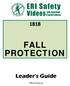 FALL PROTECTION. Leader s Guide. Marcom Group Ltd.