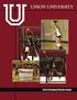 UNION UNIVERSITY Volleyball Media Guide