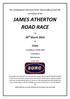 JAMES ATHERTON ROAD RACE