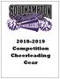 Competition Cheerleading Gear