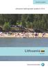 Country report. Lithuanian bathing water quality in Lithuania. May Photo: Peter Kristensen