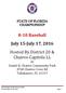 8-10 Baseball July 15-July 17, Hosted By District 20 & Chaires-Capitola LL