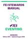 FEI STEWARDS MANUAL ANNEXES Edition 2012 Updated August 2018