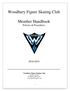 Woodbury Figure Skating Club. Member Handbook Policies & Procedures
