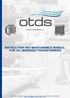 obds ( r INSTRUCTION AND MAINTENANCE MANUAL FOR OIL IMMERSED TRANSFORMERS .,4 R;A:a.,:! ,..,..,_...,,:...r, F... r--- - i.,,... 4,.._...