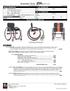 Australian TiLite. City: State: Zip: Ship Date: Order #: Wicked Wheelchairs MASS 2012