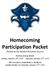 Homecoming Participation Packet