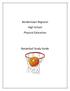 Bordentown Regional High School Physical Education. Basketball Study Guide