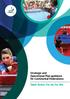 Strategic and Operational Plan guidance for Continental Federations. Table Tennis. For all. For life.