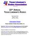 22 ND ANNUAL TEXAS LINEMAN S RODEO