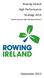 Rowing Ireland High Performance Strategy Morten Espersen, High Performance Director