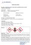 Safety Data Sheet SECTION 1. IDENTIFICATION OF THE SUBSTANCE/PREPARATION AND THE COMPANY/UNDERTAKING