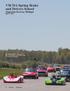 VSCDA Spring Brake and Drivers School Gingerman Raceway, Michigan May 4-7, 2017