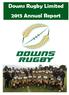 Downs Rugby Limited 2015 Annual Report
