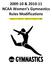 & NCAA Women s Gymnastics Rules Modifications. Changes are in bold type updated as of August 24, 2009.