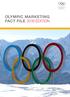 OLYMPIC MARKETING FACT FILE 2019 EDITION