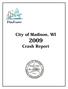 City of Madison, WI. Crash Report