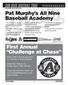 Pat Murphy s All Nine Baseball Academy Visit us online at