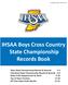 IHSAA Boys Cross Country State Championship Records Book