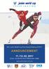 ISU Junior World Cup Speed Skating 2016/17