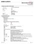 SIGMA-ALDRICH. Material Safety Data Sheet Version 4.0 Revision Date 02/27/2010 Print Date 03/20/2011