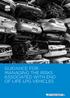 GUIDANCE FOR MANAGING THE RISKS ASSOCIATED WITH END OF LIFE LPG VEHICLES