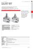 Flow control valves Series RFU - RFO 2/