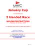 January Cup. 2 Handed Race