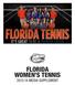 FLORIDA WOMEN S TENNIS MEDIA SUPPLEMENT