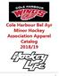 Cole Harbour Bel Ayr Minor Hockey Association Apparel Catalog 2018/19