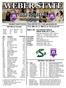 WEBER STATE 2008 VOLLEYBALL. For Release: November 6, Volleyball Contact: Paul Grua Phone: (801)